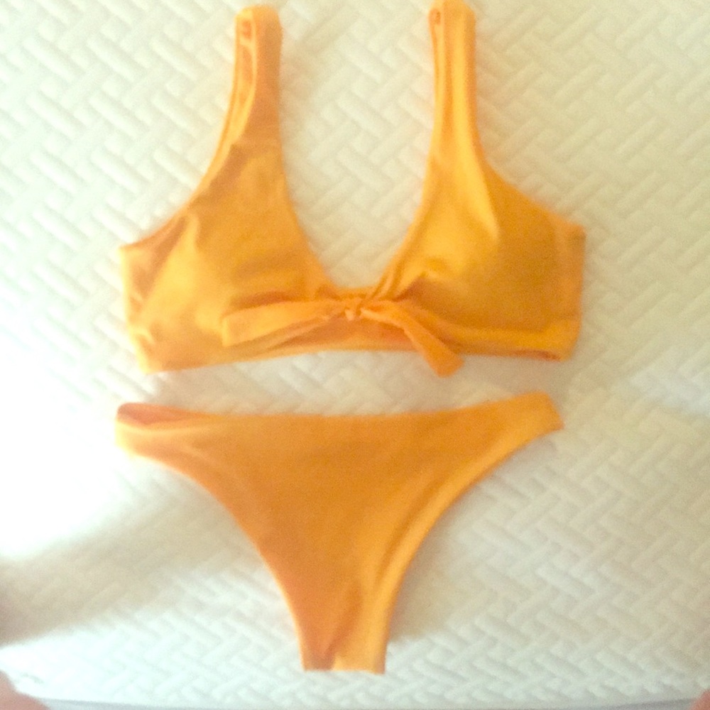 Little yellow bikini